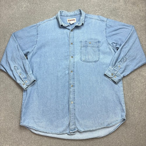 Chemise jean wrangler - chemise,