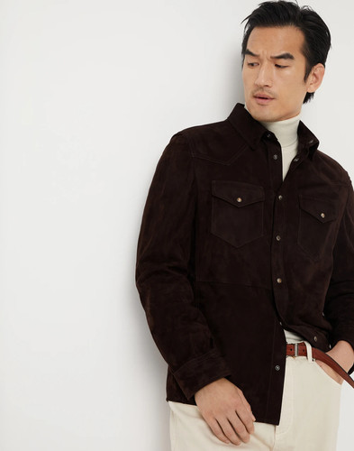Chemise premium suède - chemise,